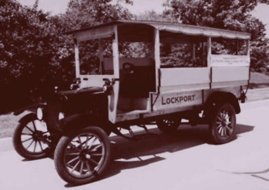T-Ford autobus vv Nieuwerkerk 1933