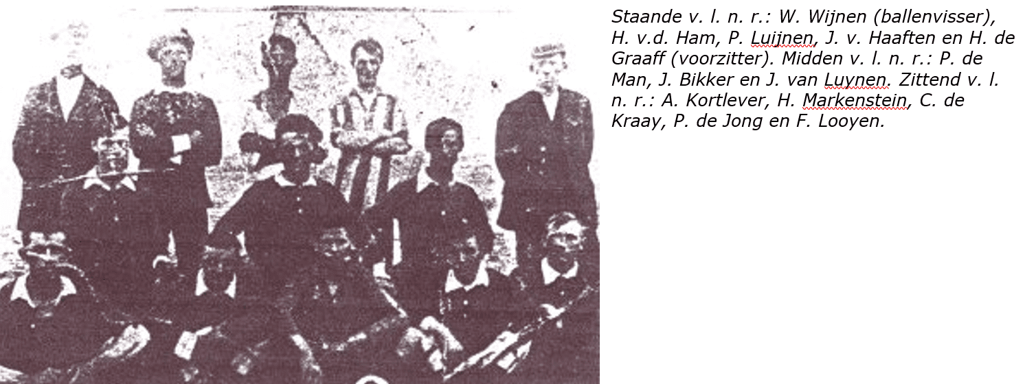 Eerste elftal D.O.S. glasfabriek