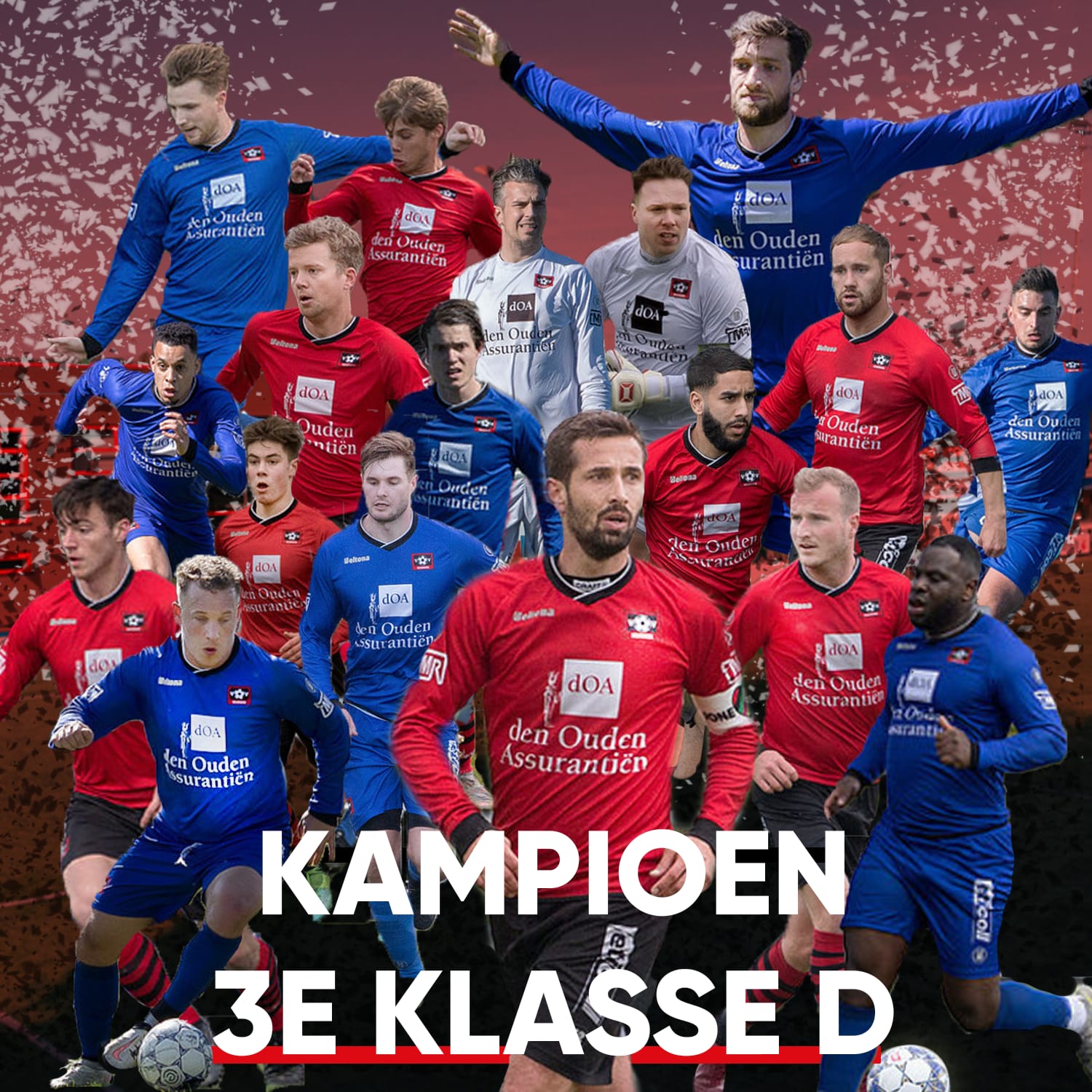 Kampioen 3e klasse vv Nieuwerkerk 21 mei 2022