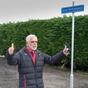 Goos Verkaik vrijwilliger vv Nieuwerkerk
