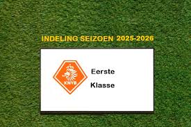 Indeling 1e klasse